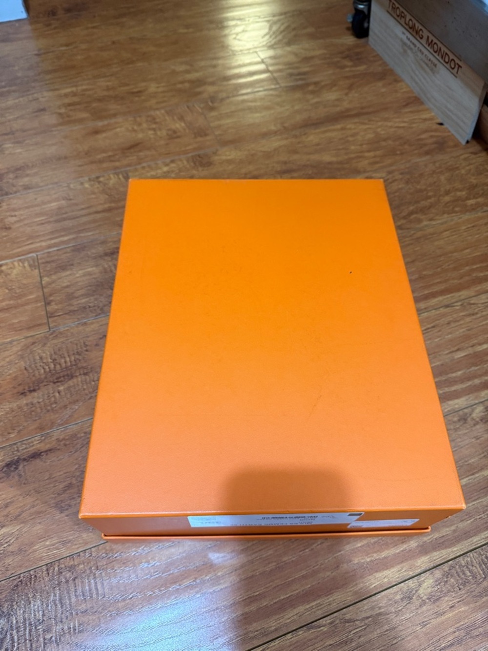 Hermès Orange Box with White Label - Picture 3 of 5